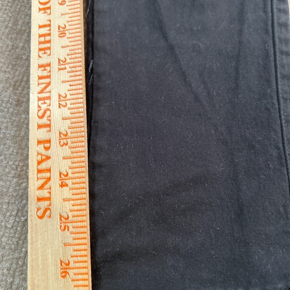 Black Embellished Jeans with Silver Accents - Picture 8 of 8